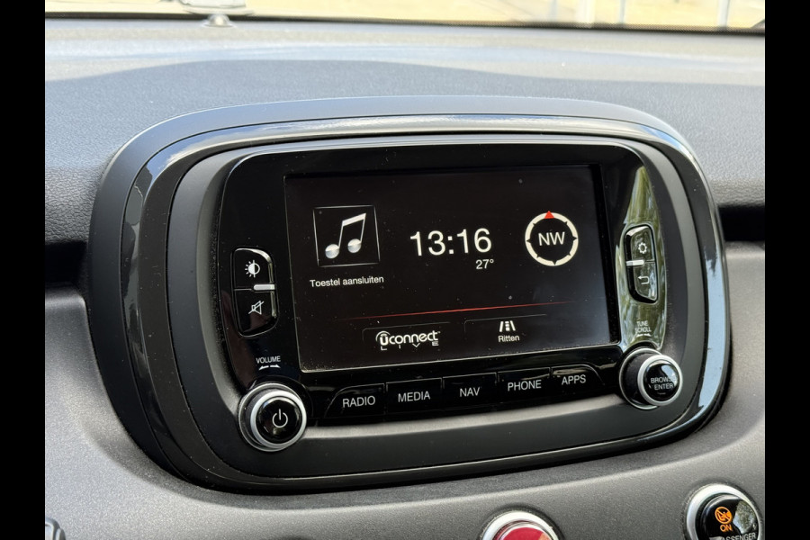 Fiat 500X Cross BWJ 2018 | 1.4T 141PK S-Design Cross | TREKHAAK | NAVI | XENON | LEDER/STOF | AIRCO | CARPLAY | 18'' LMV | PDC | PRIVACY GLASS