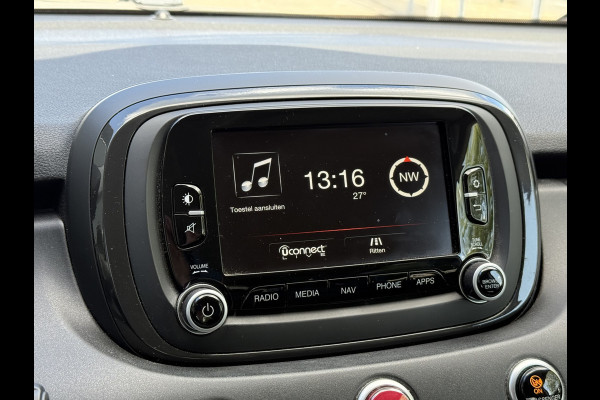 Fiat 500X Cross BWJ 2018 | 1.4T 141PK S-Design Cross | TREKHAAK | NAVI | XENON | LEDER/STOF | AIRCO | CARPLAY | 18'' LMV | PDC | PRIVACY GLASS