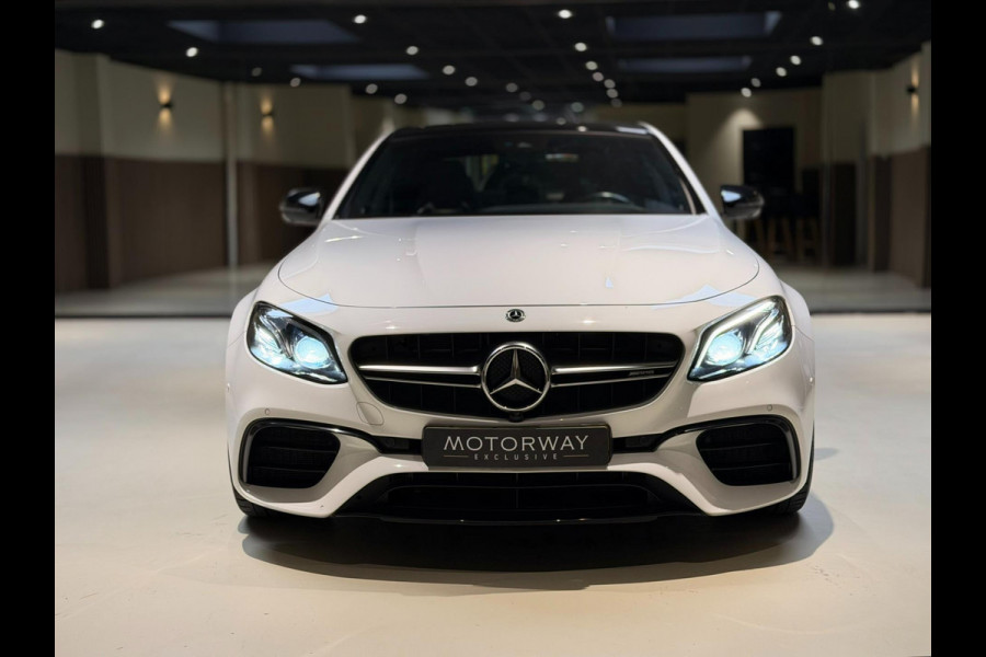 Mercedes-Benz E-Klasse AMG E63 S 4MATIC PANO|SCHAALSTOELEN|MEMORY|BURMESTER|STOELVERWARMING Mercedes-Benz E-Klasse AMG E63 S 4MATIC PANO|SCHAALSTOELEN|MEMORY|BURMESTER|STOELVERWARMING