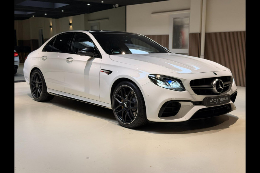 Mercedes-Benz E-Klasse AMG E63 S 4MATIC PANO|SCHAALSTOELEN|MEMORY|BURMESTER|STOELVERWARMING Mercedes-Benz E-Klasse AMG E63 S 4MATIC PANO|SCHAALSTOELEN|MEMORY|BURMESTER|STOELVERWARMING
