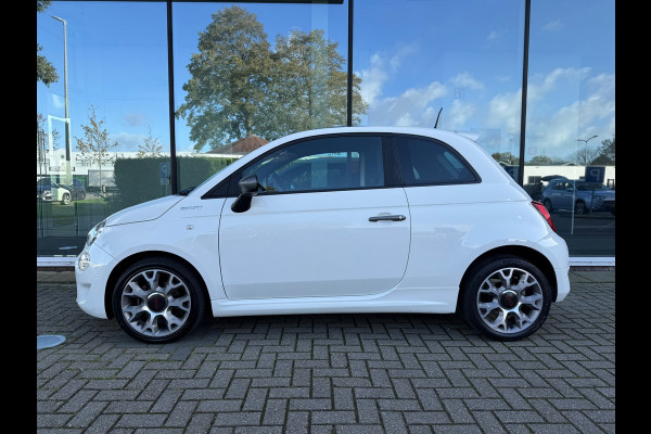 Fiat 500 1.0 Hybrid Sport - Navi - Climate - Panodak - Parkeerhulp - Org.NL