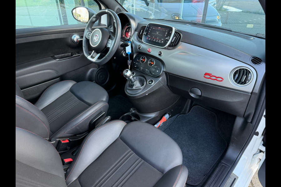 Fiat 500 1.0 Hybrid Sport - Navi - Climate - Panodak - Parkeerhulp - Org.NL