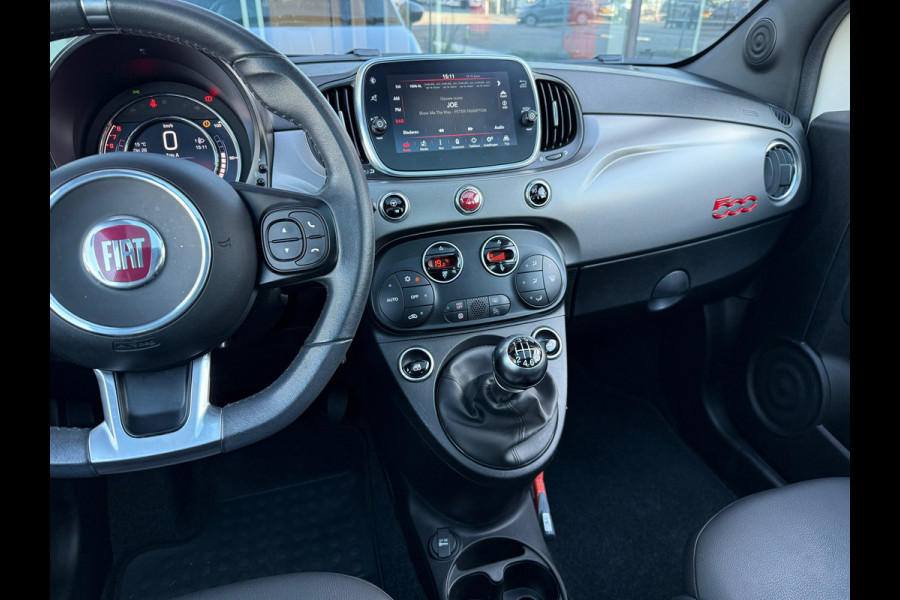 Fiat 500 1.0 Hybrid Sport - Navi - Climate - Panodak - Parkeerhulp - Org.NL