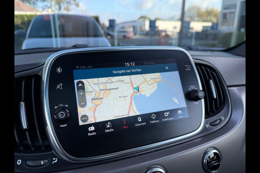 Fiat 500 1.0 Hybrid Sport - Navi - Climate - Panodak - Parkeerhulp - Org.NL