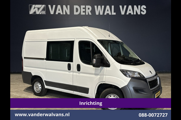 Peugeot Boxer 2.0 BlueHDI 131pk L1H2 inrichting Euro6 Airco | Camera | Navigatie | BPM Vrij | Cruisecontrol, Ideaal camper ombouw Peugeot Boxer 2.0 BlueHDI 131pk L1H2 inrichting Euro6 Airco | Camera | Navigatie | BPM Vrij | Cruisecontrol, Ideaal camper ombouw