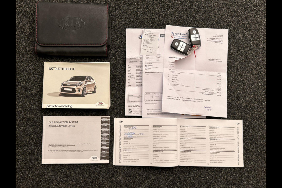 Kia Picanto 1.0 T-GDI GT-Line 100PK * 1e Eigenaar * Origineel Nederlands * Carplay Leder Climate-control Cruise Kia Picanto 1.0 T-GDI GT-Line 100PK * 1e Eigenaar * Origineel Nederlands * Carplay Leder Climate-control Cruise