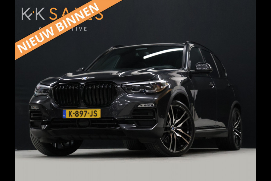 BMW X5 xDrive45e High Executive *WEEKAANBIEDINNG* [SCHUIFKANTELDAK, TREKHAAK INKLAPBAAR, MEMORY SEATS, HARMAN/KARDON, APPLE CARPLAY, ANDROID, 360 CAMERA, HEAD-UP, STUURVERWARMING, STOELVERWARMING, ADAPTIVE CRUISE, VOL LEDER
