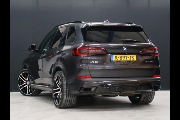 BMW X5 xDrive45e High Executive *WEEKAANBIEDINNG* [SCHUIFKANTELDAK, TREKHAAK INKLAPBAAR, MEMORY SEATS, HARMAN/KARDON, APPLE CARPLAY, ANDROID, 360 CAMERA, HEAD-UP, STUURVERWARMING, STOELVERWARMING, ADAPTIVE CRUISE, VOL LEDER