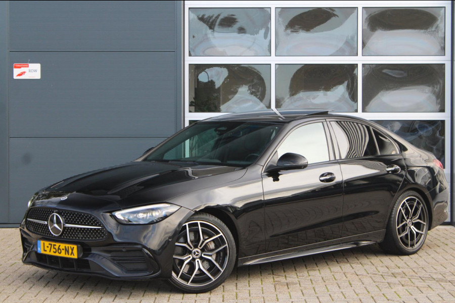 Mercedes-Benz C-Klasse 200 AMG Night | Pano | 360 | Memory | 19'' | Sfeerverlichting