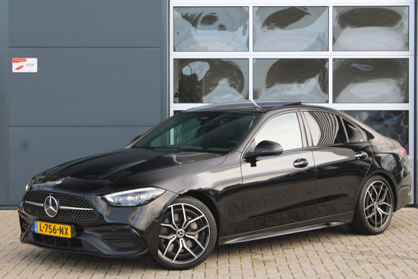 Mercedes-Benz C-Klasse 200 AMG Night | Pano | 360 | Memory | 19'' | Sfeerverlichting