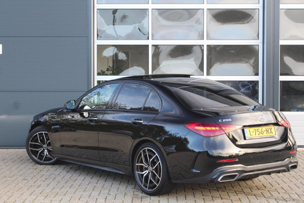 Mercedes-Benz C-Klasse 200 AMG Night | Pano | 360 | Memory | 19'' | Sfeerverlichting
