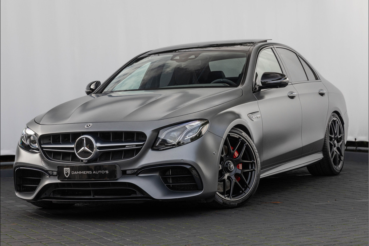 Mercedes-Benz E-Klasse AMG 63 S 612pk 4MATIC Pano AMG Performance Carbon Burmester 20'' Mercedes-Benz E-Klasse AMG 63 S 612pk 4MATIC Pano AMG Performance Carbon Burmester 20''