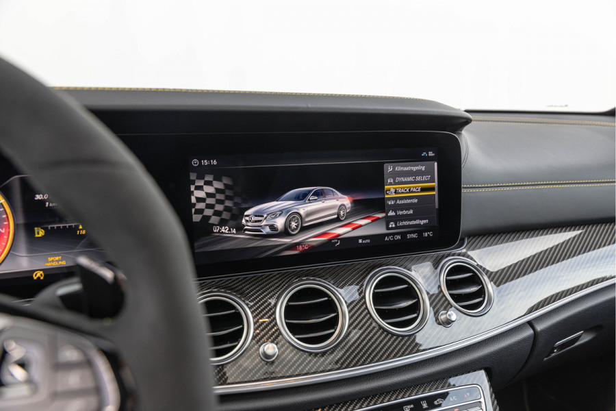 Mercedes-Benz E-Klasse AMG 63 S 612pk 4MATIC Pano AMG Performance Carbon Burmester 20'' Mercedes-Benz E-Klasse AMG 63 S 612pk 4MATIC Pano AMG Performance Carbon Burmester 20''
