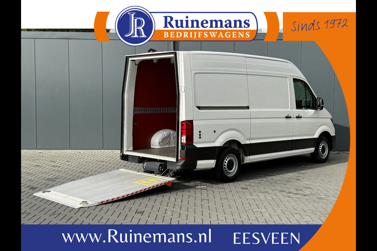 Volkswagen Crafter 35 2.0 TDI HIGHLINE+ / L3H3 / 750 KG DHOLLANDIA HYDR. LAADKLEP / AIRCO / CRUISE / NAVI / CAMERA / CARPLAY