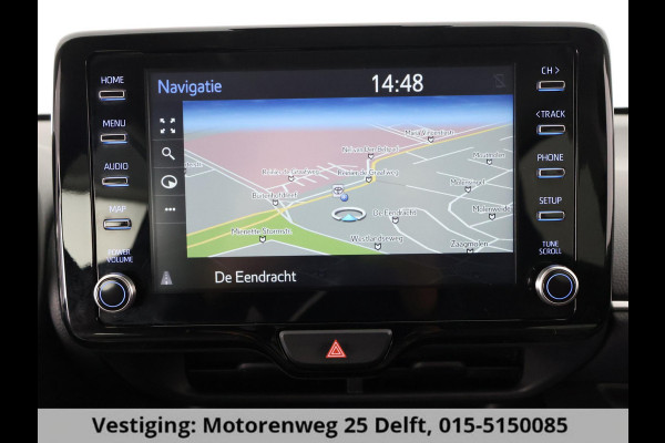 Toyota Yaris 1.5 HYBRID BI-TONE AUTOMAAT NAVI GARANTIE 6-2032 PARKEERCAMERA.APPLE /ANDROID CARPLAY
