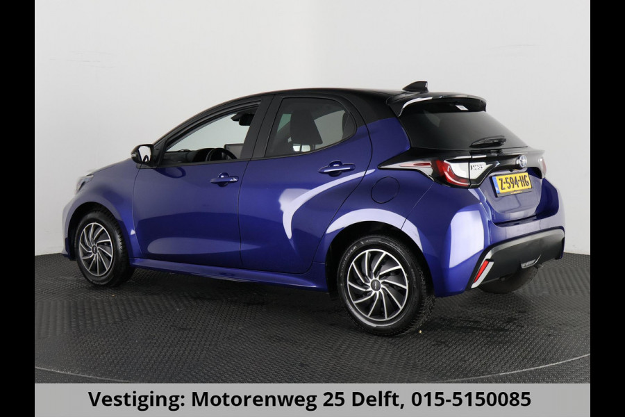 Toyota Yaris 1.5 HYBRID BI-TONE AUTOMAAT NAVI GARANTIE 6-2032 PARKEERCAMERA.APPLE /ANDROID CARPLAY
