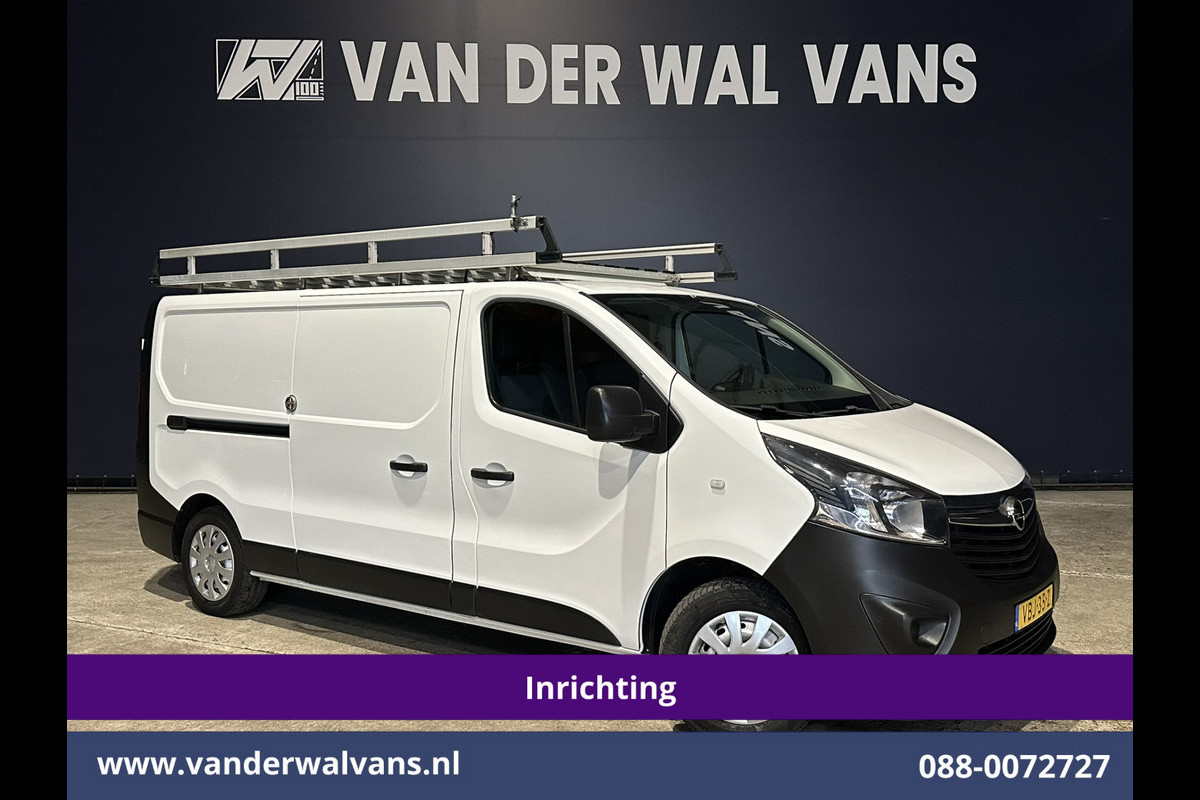 Opel Vivaro 1.6 CDTI 126pk L2H1 inrichting Euro6 Airco | Navigatie | Imperiaal | LED Trekhaak, Cruisecontrol, Parkeersensoren, Bijrijdersbank Opel Vivaro 1.6 CDTI 126pk L2H1 inrichting Euro6 Airco | Navigatie | Imperiaal | LED Trekhaak, Cruisecontrol, Parkeersensoren, Bijrijdersbank