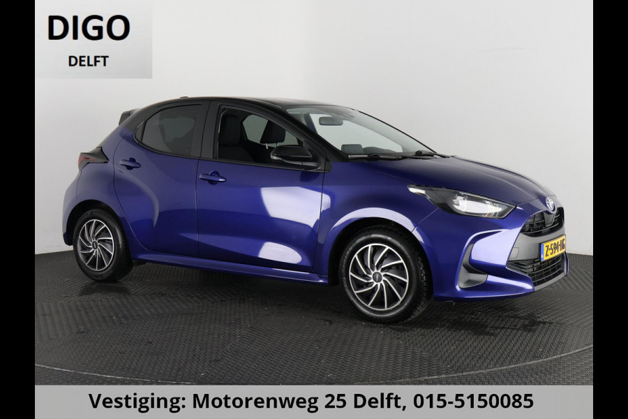 Toyota Yaris 1.5 HYBRID BI-TONE AUTOMAAT NAVI GARANTIE 6-2032 PARKEERCAMERA.APPLE /ANDROID CARPLAY