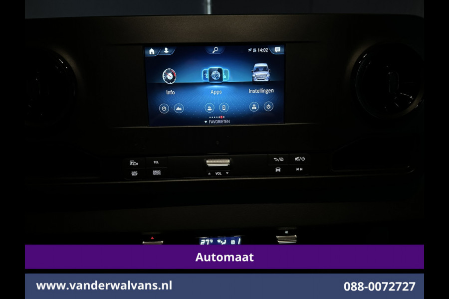 Mercedes-Benz Sprinter 317 CDI 170pk 9G-Tronic Automaat L2H2 Euro6 Airco | Camera | Navigatie Cruisecontrol, Parkeersensoren, Stoelverwarming, Bijrijdersbank