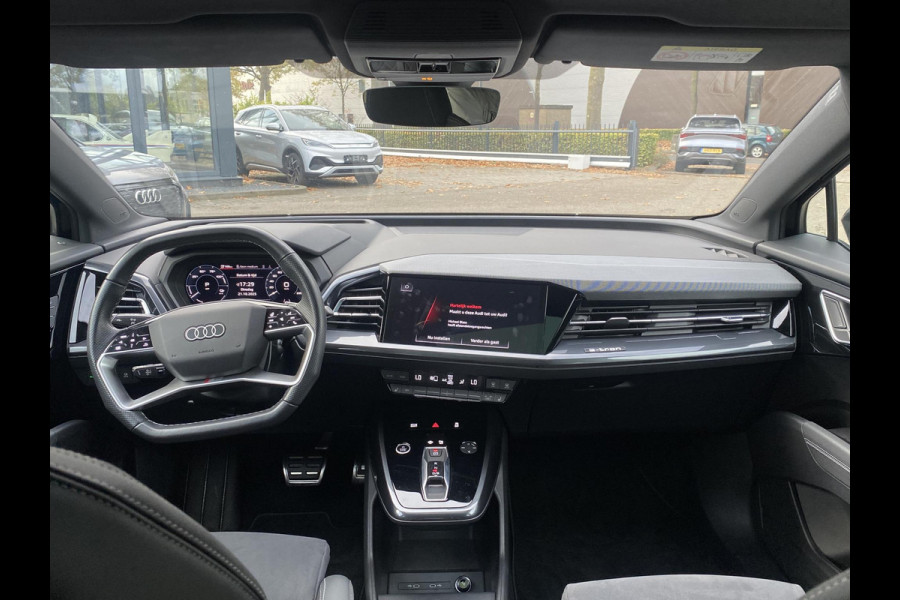Audi Q4 Sportback e-tron 50 quattro 77 kWh S LINE in- exterieur | HEAD UP DISPLAY | ELECTR. STOELEN+GEHEUGEN | PANORAMADAK RIJKLAARPRIJS INCL. 12MND BOVAG | DEALER ONDERHOUDEN Audi Q4 Sportback e-tron 50 quattro 77 kWh S LINE in- exterieur | HEAD UP DISPLAY | ELECTR. STOELEN+GEHEUGEN | PANORAMADAK RIJKLAARPRIJS INCL. 12MND BOVAG | DEALER ONDERHOUDEN