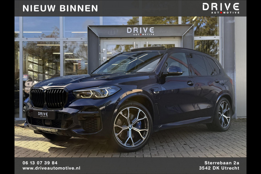 BMW X5 xDrive45e High Ex. M-Sport|Individual|SOH93%|Pano|Laser|CoPilot|21"|HUD|HIFI|Trekhaak|Tansanit
