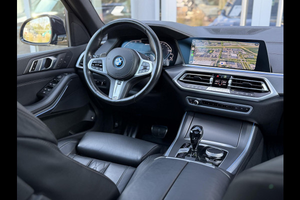 BMW X5 xDrive45e High Ex. M-Sport|Individual|SOH93%|Pano|Laser|CoPilot|21"|HUD|HIFI|Trekhaak|Tansanit