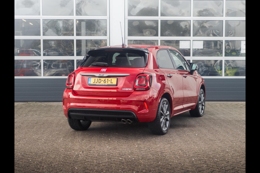 Fiat 500X 1.5 Hybrid Sport Automaat | Clima | Adapt. Cruise | 18" | Apple Carplay | Camera | PDC | Keyless | Navi | BSM
