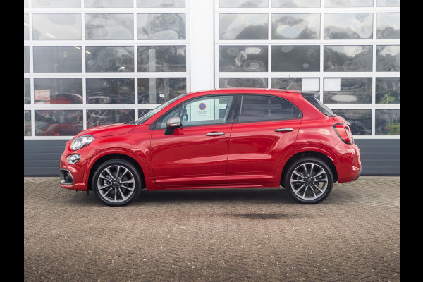 Fiat 500X 1.5 Hybrid Sport Automaat | Clima | Adapt. Cruise | 18" | Apple Carplay | Camera | PDC | Keyless | Navi | BSM