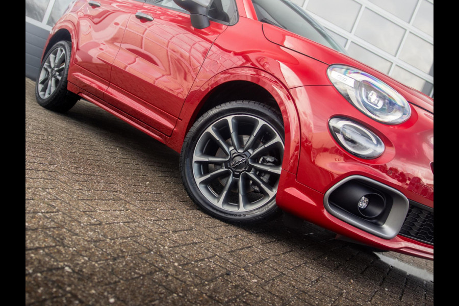 Fiat 500X 1.5 Hybrid Sport Automaat | Clima | Adapt. Cruise | 18" | Apple Carplay | Camera | PDC | Keyless | Navi | BSM