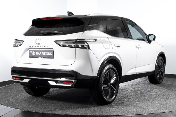 Nissan QASHQAI 1.3 MHEV 158 PK Xtronic Tekna Plus - Automaat (Nw. Model) | Cold Pack | Pano | Leder/Alcant. | Dig. Cockpit | Adapt. Cruise | Stoel-+Stuurverw. | 360 Camera | Bose | NAV + App. Connect | Auto. Airco | LM 19" | Elek. Klep | 1544 Nissan QASHQAI 1.3 MHEV 158 PK Xtronic Tekna Plus - Automaat (Nw. Model) | Cold Pack | Pano | Leder/Alcant. | Dig. Cockpit | Adapt. Cruise | Stoel-+Stuurverw. | 360 Camera | Bose | NAV + App. Connect | Auto. Airco | LM 19" | Elek. Klep | 1544