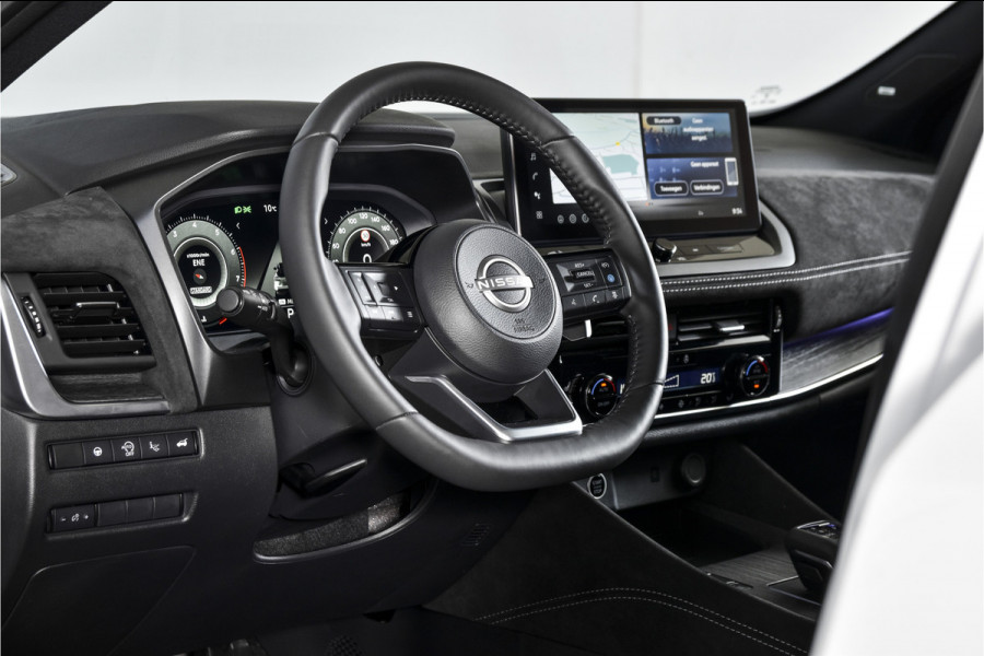 Nissan QASHQAI 1.3 MHEV 158 PK Xtronic Tekna Plus - Automaat (Nw. Model) | Cold Pack | Pano | Leder/Alcant. | Dig. Cockpit | Adapt. Cruise | Stoel-+Stuurverw. | 360 Camera | Bose | NAV + App. Connect | Auto. Airco | LM 19" | Elek. Klep | 1544 Nissan QASHQAI 1.3 MHEV 158 PK Xtronic Tekna Plus - Automaat (Nw. Model) | Cold Pack | Pano | Leder/Alcant. | Dig. Cockpit | Adapt. Cruise | Stoel-+Stuurverw. | 360 Camera | Bose | NAV + App. Connect | Auto. Airco | LM 19" | Elek. Klep | 1544