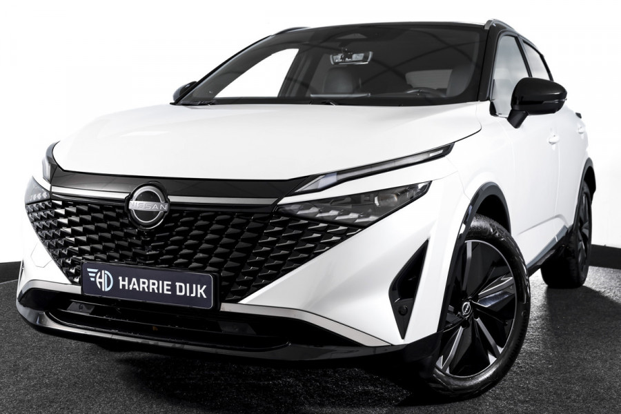 Nissan QASHQAI 1.3 MHEV 158 PK Xtronic Tekna Plus - Automaat (Nw. Model) | Cold Pack | Pano | Leder/Alcant. | Dig. Cockpit | Adapt. Cruise | Stoel-+Stuurverw. | 360 Camera | Bose | NAV + App. Connect | Auto. Airco | LM 19" | Elek. Klep | 1544 Nissan QASHQAI 1.3 MHEV 158 PK Xtronic Tekna Plus - Automaat (Nw. Model) | Cold Pack | Pano | Leder/Alcant. | Dig. Cockpit | Adapt. Cruise | Stoel-+Stuurverw. | 360 Camera | Bose | NAV + App. Connect | Auto. Airco | LM 19" | Elek. Klep | 1544