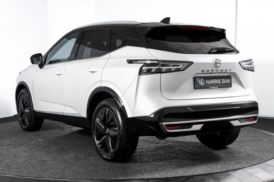 Nissan QASHQAI 1.3 MHEV 158 PK Xtronic Tekna Plus - Automaat (Nw. Model) | Cold Pack | Pano | Leder/Alcant. | Dig. Cockpit | Adapt. Cruise | Stoel-+Stuurverw. | 360 Camera | Bose | NAV + App. Connect | Auto. Airco | LM 19" | Elek. Klep | 1544 Nissan QASHQAI 1.3 MHEV 158 PK Xtronic Tekna Plus - Automaat (Nw. Model) | Cold Pack | Pano | Leder/Alcant. | Dig. Cockpit | Adapt. Cruise | Stoel-+Stuurverw. | 360 Camera | Bose | NAV + App. Connect | Auto. Airco | LM 19" | Elek. Klep | 1544