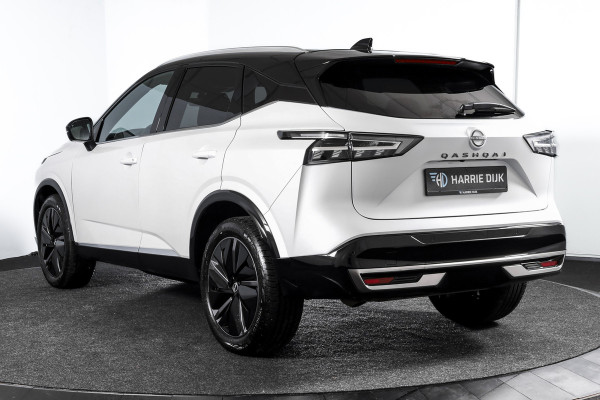 Nissan QASHQAI 1.3 MHEV 158 PK Xtronic Tekna Plus - Automaat (Nw. Model) | Cold Pack | Pano | Leder/Alcant. | Dig. Cockpit | Adapt. Cruise | Stoel-+Stuurverw. | 360 Camera | Bose | NAV + App. Connect | Auto. Airco | LM 19" | Elek. Klep | 1544 Nissan QASHQAI 1.3 MHEV 158 PK Xtronic Tekna Plus - Automaat (Nw. Model) | Cold Pack | Pano | Leder/Alcant. | Dig. Cockpit | Adapt. Cruise | Stoel-+Stuurverw. | 360 Camera | Bose | NAV + App. Connect | Auto. Airco | LM 19" | Elek. Klep | 1544