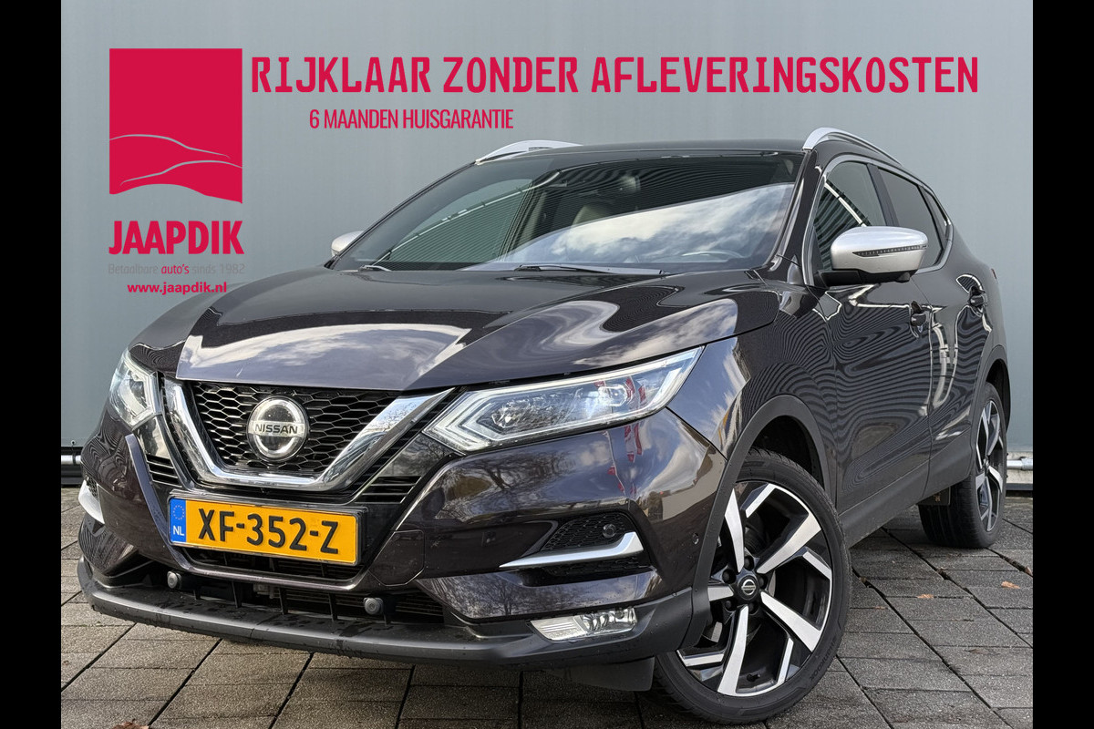 Nissan QASHQAI BWJ 2019 | 1.2 116PK Tekna + | TREKHAAK | LUXURY LEER | CLIMA |PANO | NAVI | CAMERA | PDC 2X | 19'' LMV Nissan QASHQAI BWJ 2019 | 1.2 116PK Tekna + | TREKHAAK | LUXURY LEER | CLIMA |PANO | NAVI | CAMERA | PDC 2X | 19'' LMV