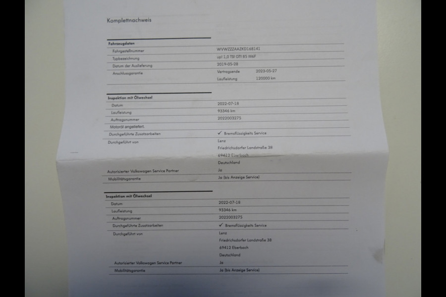 Volkswagen up! 1.0 TSI GTI * PDC * STOELVERW. * CITY SAFETY !!