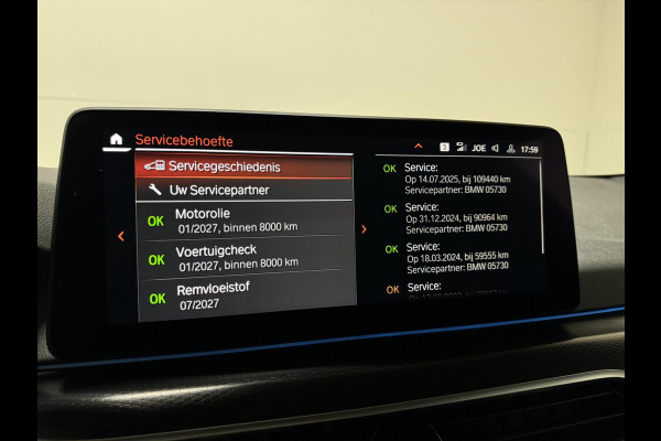 BMW 5 Serie Touring 530e M-Sport Pano Sfeer Leder Carplay Trekh.