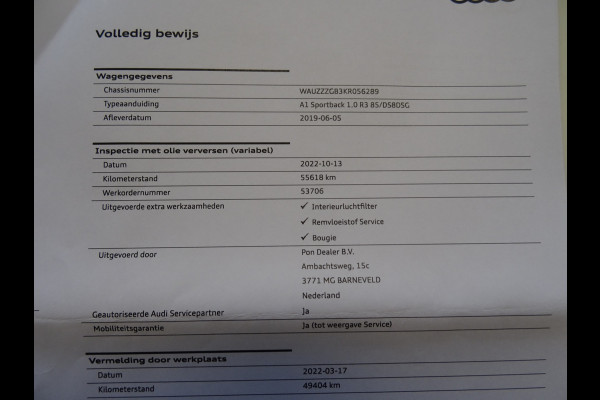 Audi A1 Sportback 30 TFSI epic * VIRTUAL * CARPLAY * DEALER ONDERH. !!