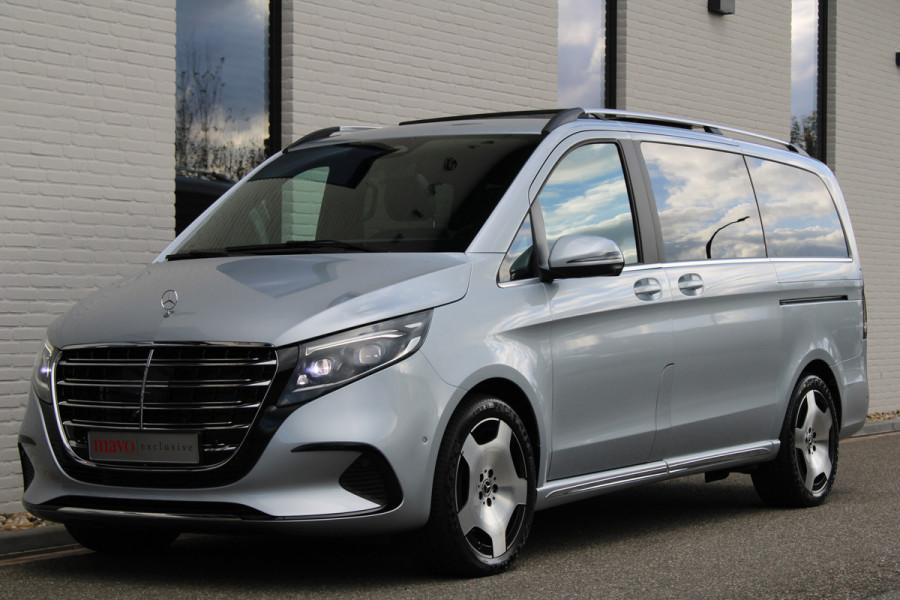 Mercedes-Benz V-Klasse 300d / Exclusive / 6/7-Pers / Luchtv / Pano / INCL BTW-BPM / 2x Elec Schuifd / 360 Cam / Burmester / Vol Opties / NIEUW!! Mercedes-Benz V-Klasse 300d / Exclusive / 6/7-Pers / Luchtv / Pano / INCL BTW-BPM / 2x Elec Schuifd / 360 Cam / Burmester / Vol Opties / NIEUW!!