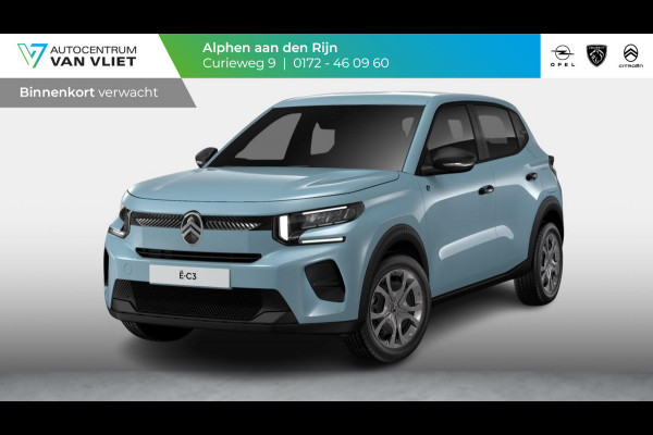 Citroën ë-C3 You 113pk 44 kWh Citroen Ë-C3 You 44 kWh | Airco | Cruise control | Snelladen tot 100kW | Parkeersensoren achter | Head-up display | Nieuw model!