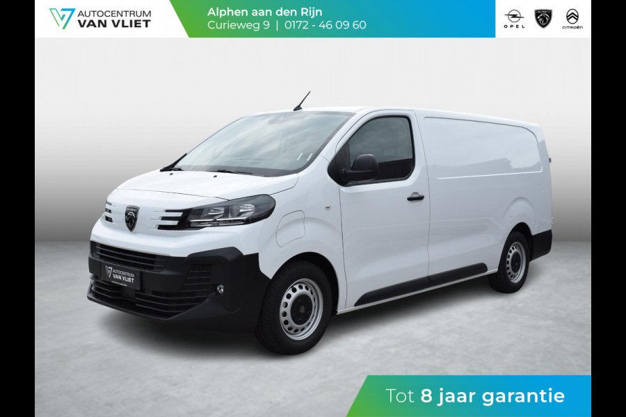 Peugeot e-Expert L3 75 kWh | tot 8 jaar garantie| navi incl. Apple Carplay | camera | parkeersensoren voor & achter | dodehoekwaarschuwing | rijklaarprijs