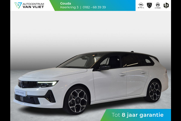 Opel Astra Sports Tourer 1.2 Turbo Hybrid Ultimate Automaat | Navigatie | Head-up Display | Keyless Entry | AGR Comfortstoelen |