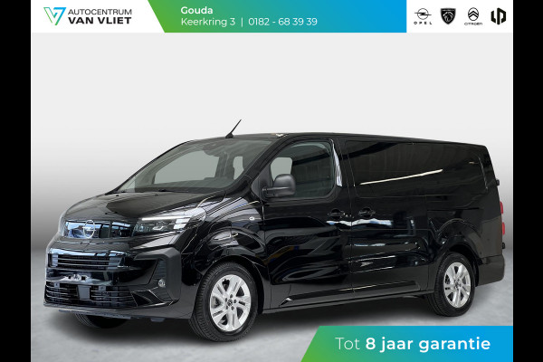 Opel Vivaro Electric 75 kWh | Dubbele cabine | 8 jaar garantie | Dynamic Comfort NAV pakket | Winterpakket | Exterieur Pakket | 2x schuifdeur | Lichtmetalen velgen | rijklaarprijs
