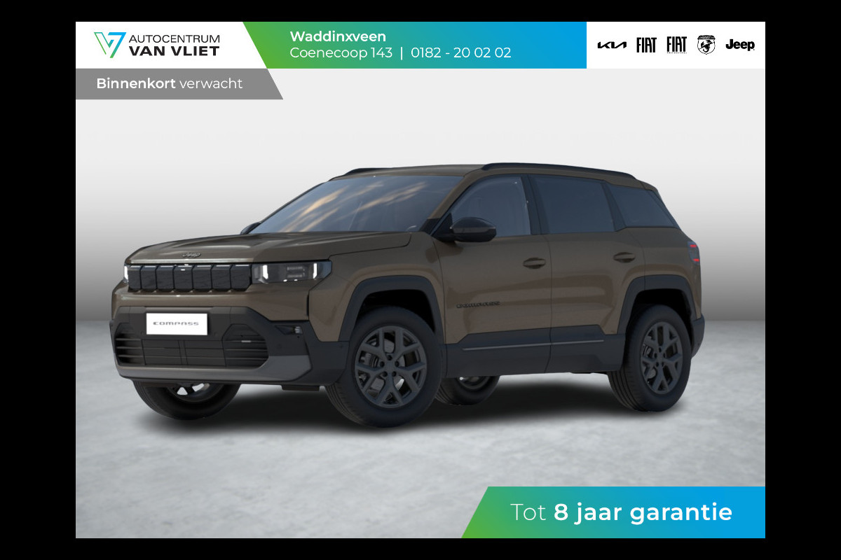 Jeep Compass 1.2 e-Hybrid First Edition | Adapt. Cruise | Camera | Carplay | 18" | Elektr. A-Klep | Navi | Winter Pack