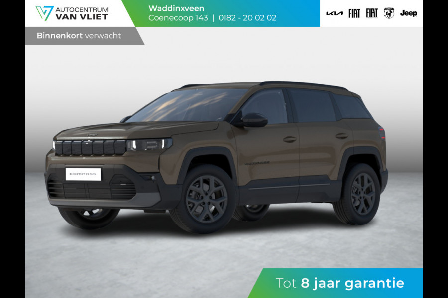 Jeep Compass 1.2 e-Hybrid First Edition | Adapt. Cruise | Camera | Carplay | 18" | Elektr. A-Klep | Navi | Winter Pack