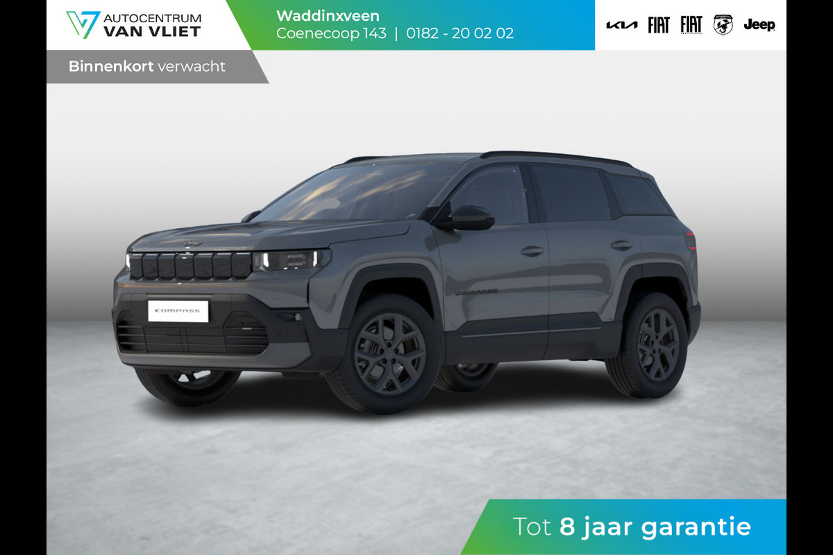 Jeep Compass 1.2 e-Hybrid First Edition | Adapt. Cruise | Camera | Carplay | 18" | Elektr. A-Klep | Navi | Winter Pack