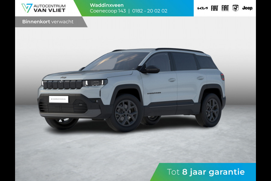 Jeep Compass 1.2 e-Hybrid First Edition | Adapt. Cruise | Camera | Carplay | 18" | Elektr. A-Klep | Navi | Winter Pack
