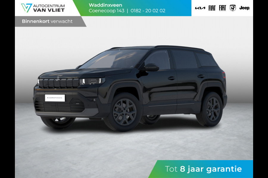 Jeep Compass 1.2 e-Hybrid First Edition | Adapt. Cruise | Camera | Carplay | 18" | Elektr. A-Klep | Navi | Winter Pack