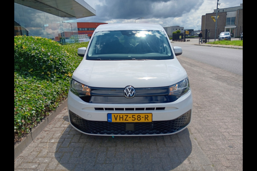 Volkswagen Caddy Cargo 2.0 TDI 102PK Comfort, SPORTSTOELEN, AIRCO, NAVIGATIE, 18" LMV, incl. 12 MND BOVAGGARANTIE Uniek!