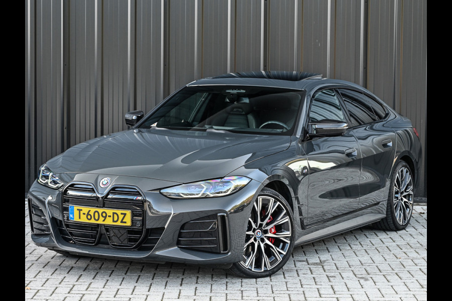 BMW i4 M50 GRAN COUPE HIGH EXECUTIVE 84 kWh 544 PK| M-SPORT PRO | COMFORT ACCESS | CARBON-PAKKET | MEMORY SEATS | LEDER | STUURWIELVERW